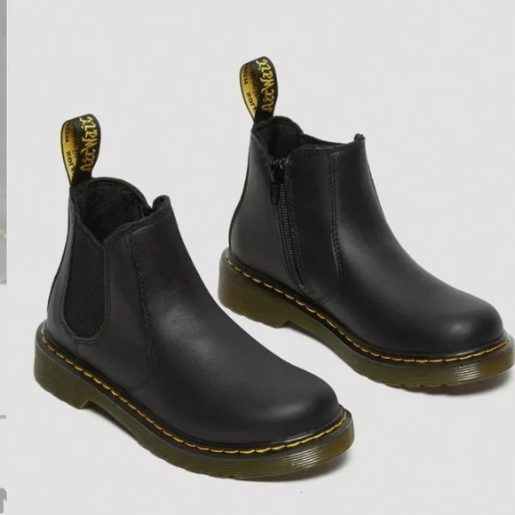 Dr. Martens 2976 SOFTY T LEATHER CHELSEA BOOTS - Picture 3 of 9
